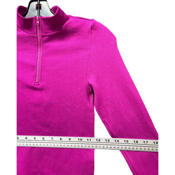 Rue 21 - Women's 1/2 Zip Long Sleeve Shirt - Purple - Medium - Picture 4 of 13